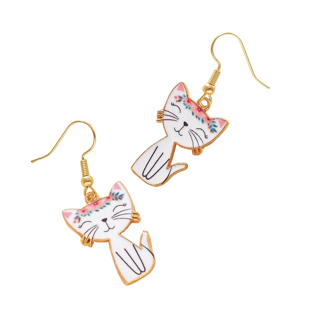 Pendientes Gatitos